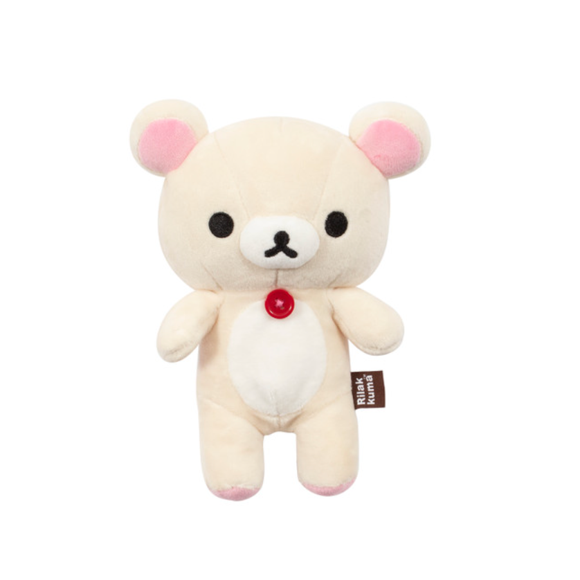 SAN-X | Rilakkuma Korilakkuma Plush Toy Doll Small 22 × 16 × 9cm (Standard)