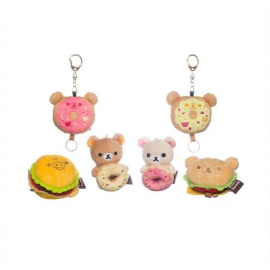 SAN-X | Rilakkuma Deli Series Plush Deli Blind Box Plush Keychain 11cm Approx. (Random)