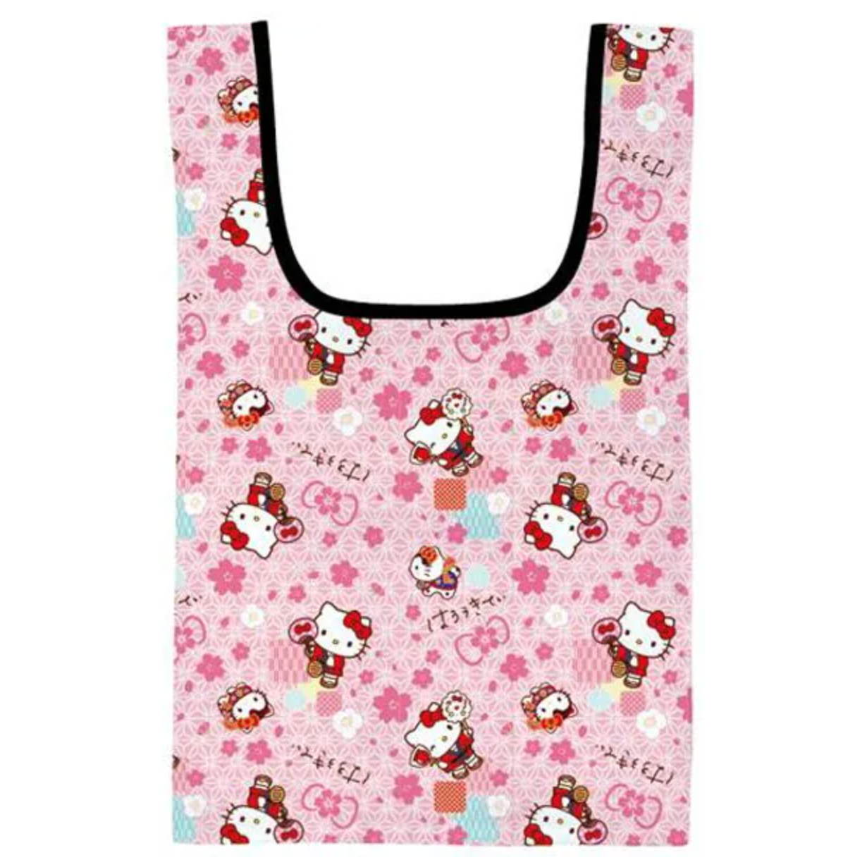 SANRIO | Reusable Grocery Bag Foldable Eco-bag Keychain S (Hello Kitty)