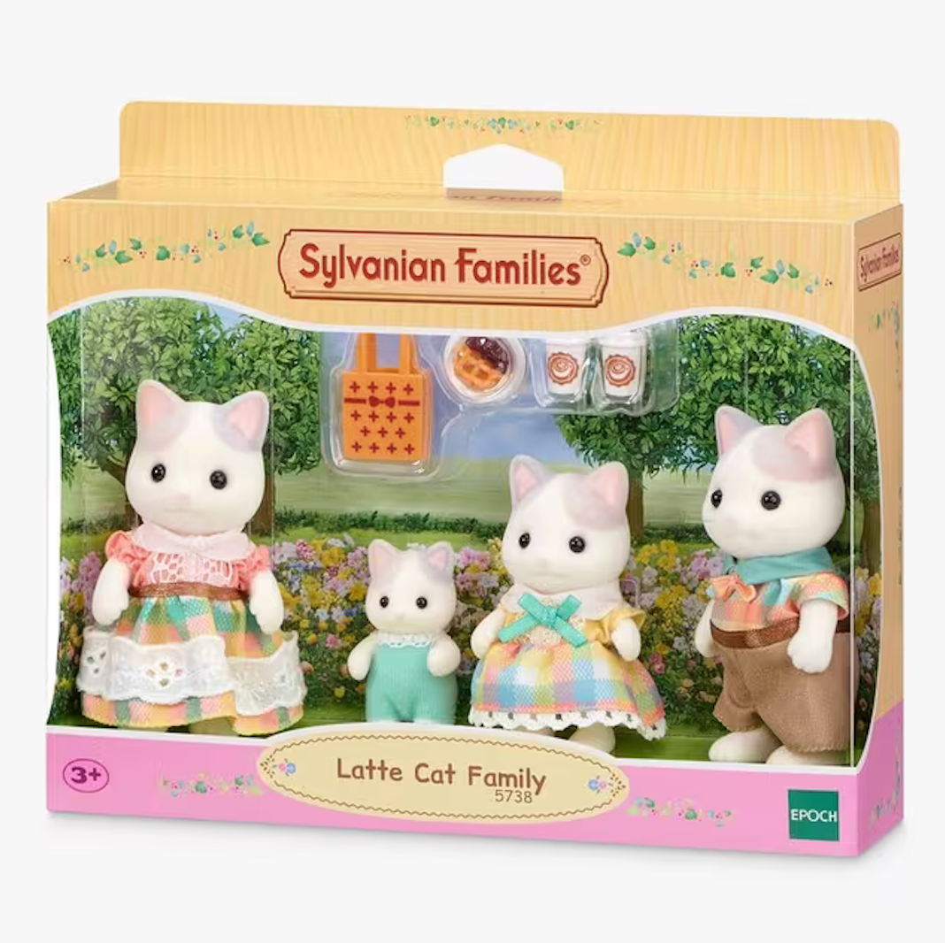 Sylvanian Families | Latte Cat Family - 5738