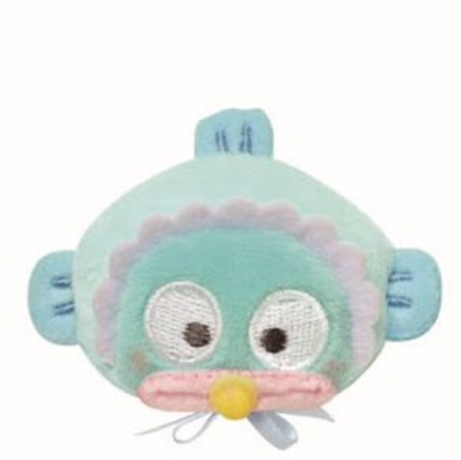SANRIO | Hangyodon Plush Badge H50×W90×D25mm (Baby)