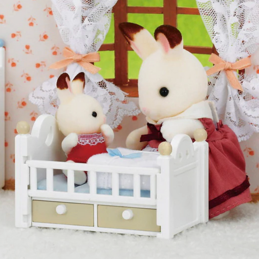 Sylvanina Families | Chocolate Rabbit Baby Set - 5017