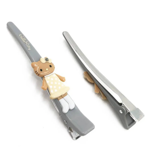 SANRIO | Hello Kitty Style-up Long Legged Duckbill Long Hair Clip 180×60×25mm (Gray)
