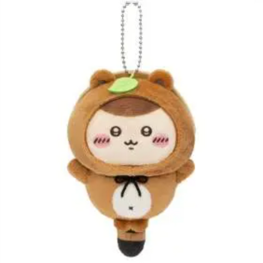 CHIIKAWA | Kurimanju Mascot Holder Bag Charm Keychain (Chiikawa Tanuki Damon Lottery)