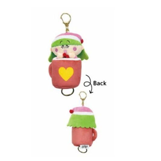 Mirmo de Pon! | Mascot Holder Keychain with Reel 135x80x56mm