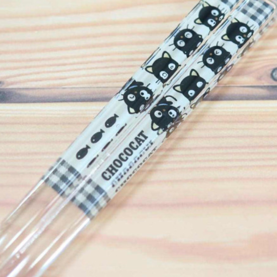 SANRIO |  Clear Chopsticks 18cm (Chococat & Friends)