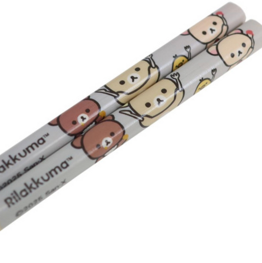 SAN-X | Rilakkuma Bamboo Chopsticks 21cm (Face)