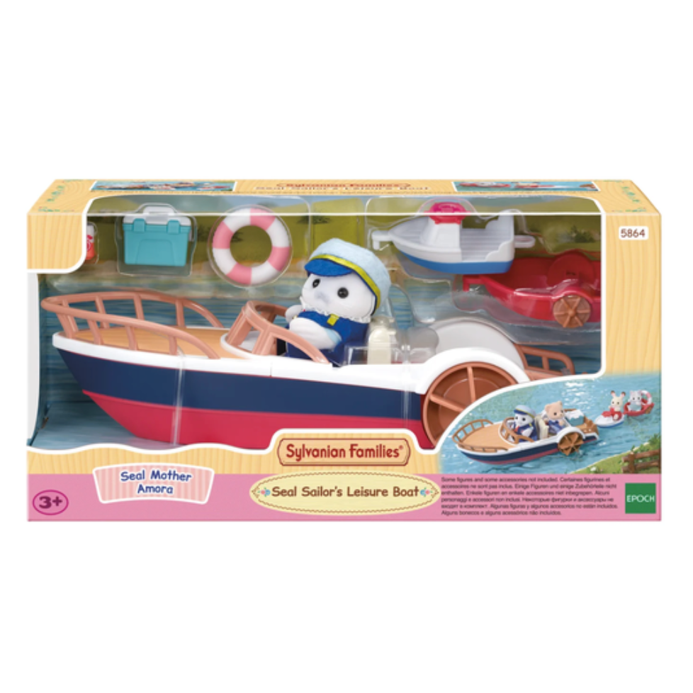 Sylvanian Families Seal Sailor's Leisure Boat - 5864