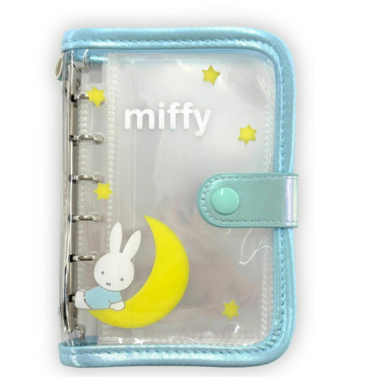 Miffy | Boris & Miffy 6 Hole Sticker Binder 160×120×30mm (Blue Moon Star)