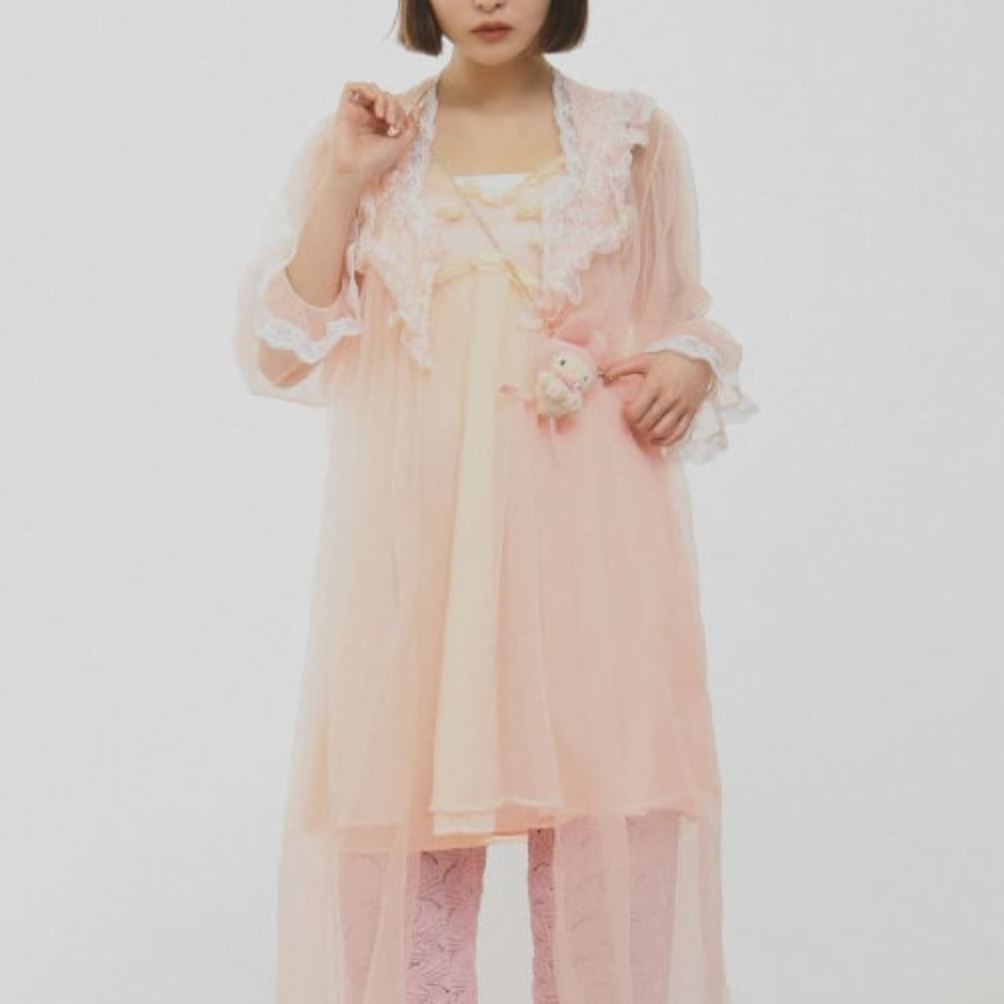 BEAMS COUTURE x Sanrio characters | My Melody Plush Necklace 70x70mm