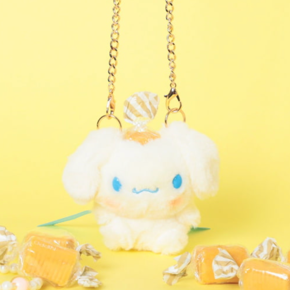 BEAMS COUTURE x Sanrio characters | Kuromi Plush Necklace 70x70mm