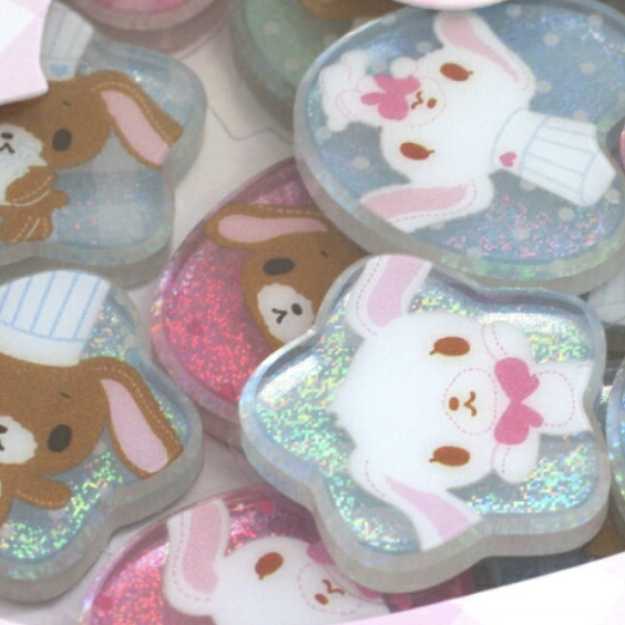 SANRIO | Sugarbunnies Crystal Seal 19×19×2mm (Pink)