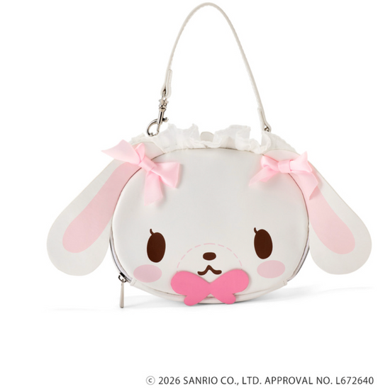 SANRIO | Sugarbunnies Shirousa Face Mini Makeup Pouch 115x155x45mm