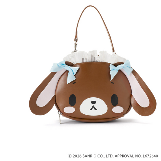 SANRIO | Sugarbunnies Kurousa Face Mini Makeup Pouch 115x155x45mm