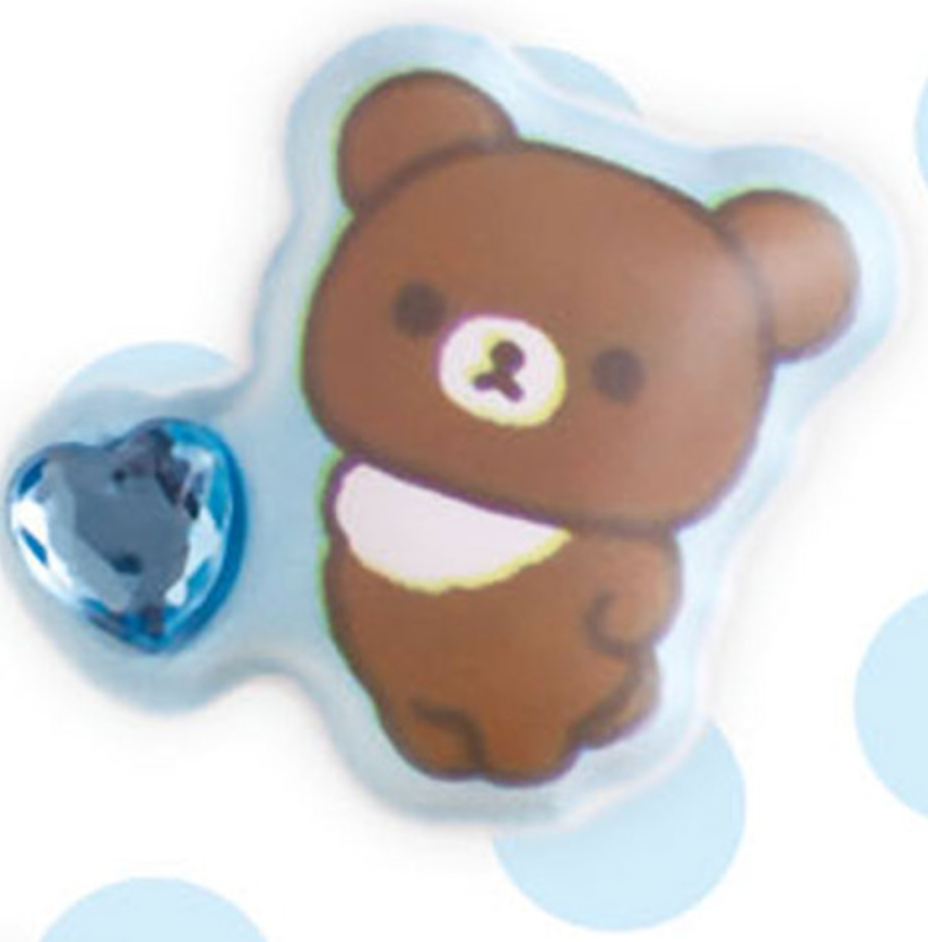 SAN-X | Rilakkuma Squishy Sticker 200x95mm (Universe San-X Town More!)
