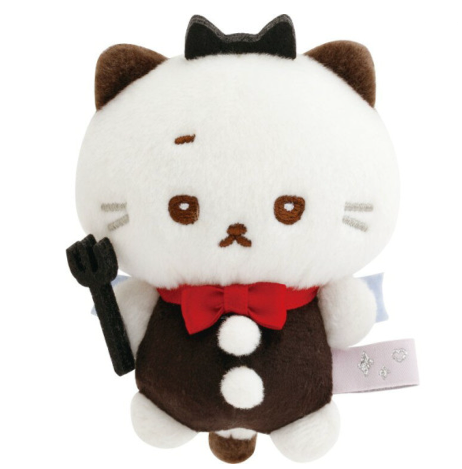 San-X | Ishitsuyo-chan Devil Plush Toy ss 90×90×55mm (Can You Defeat Temptation?)