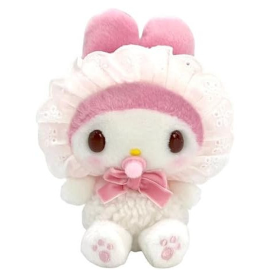 Sanrio | My Melody Fluffy Plush Toy 180×135×110mm (Baby)