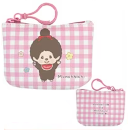 Monchhichi | Mini Coin Case Keychain 100x174x15mm