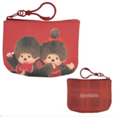 Monchhichi | Mini Coin Case Keychain 100x174x15mm