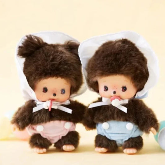 Monchhichi | Bebichhichi Plush Toy Plush Doll Baby H14×W10×D7cm (Girl)