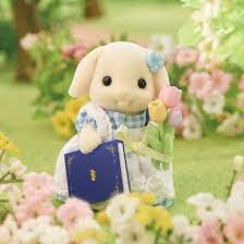 Sylvanian Families | Blossom Gardening Set Flora Rabbit Sister & Brother