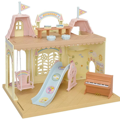 Sylvanian Families Nursery Furniture Cute Castle Playground Set