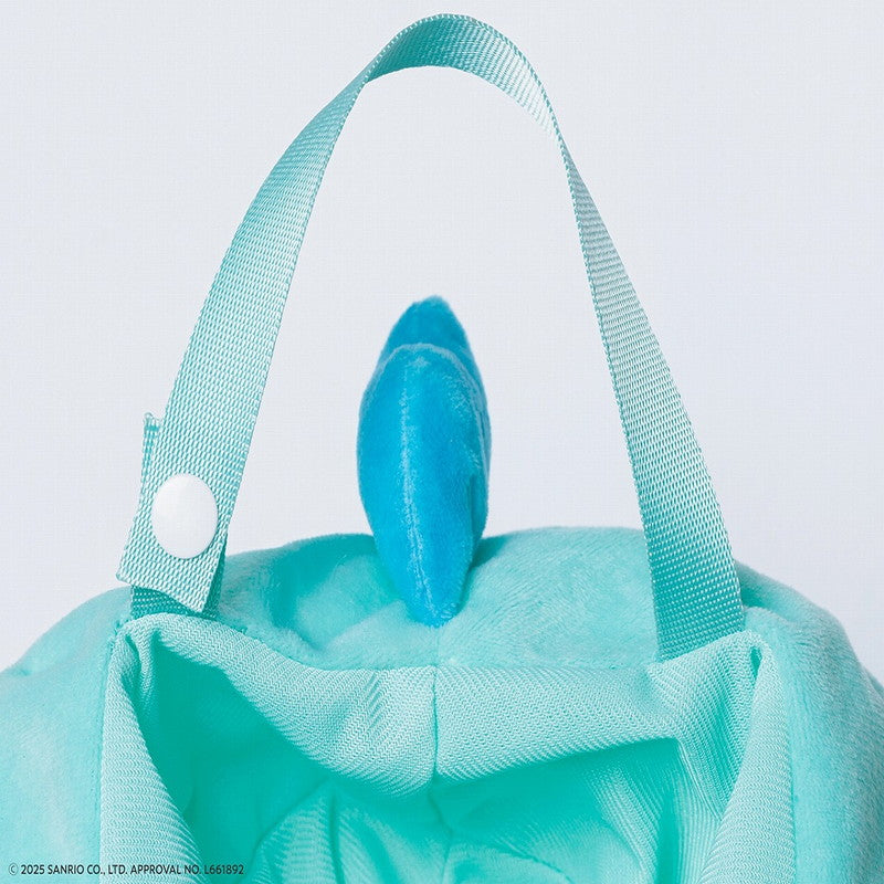 SANRIO | Hangyodon Plush Tissue Case that Comes Out of Hangyodon's Mouth 330x250x105mm (40th Anniversary)
