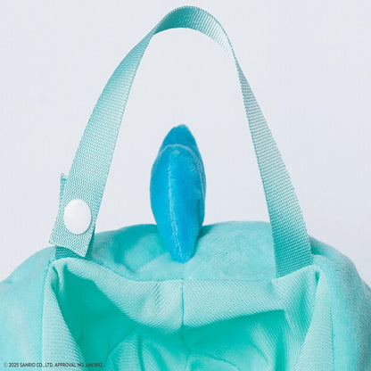 SANRIO | Hangyodon Plush Tissue Case that Comes Out of Hangyodon's Mouth 330x250x105mm (40th Anniversary)
