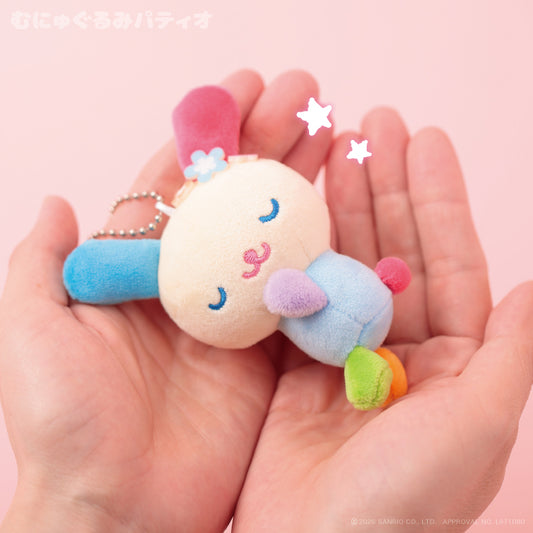 SANRIO | Usahana Trading Squishy Mascot Plush Keychain Blind Box 65mm Approx. (Shipped Randomly)