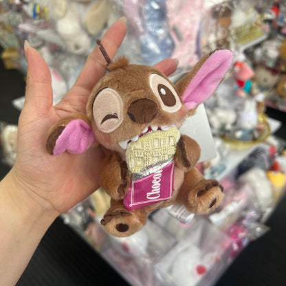 Disney Store Japan | Stitch Plush Keychain Bag Charm 120×165×95m (CHOCOLATE STYLE Valentine’s Day 2026)