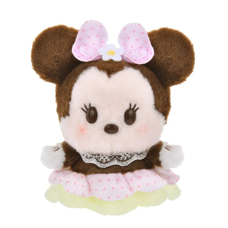 DISNEY | Minnie Mouse Urupocha-chan Plush Doll H12×W12.5×D8cm (STRAWBERRY COLLECTION)