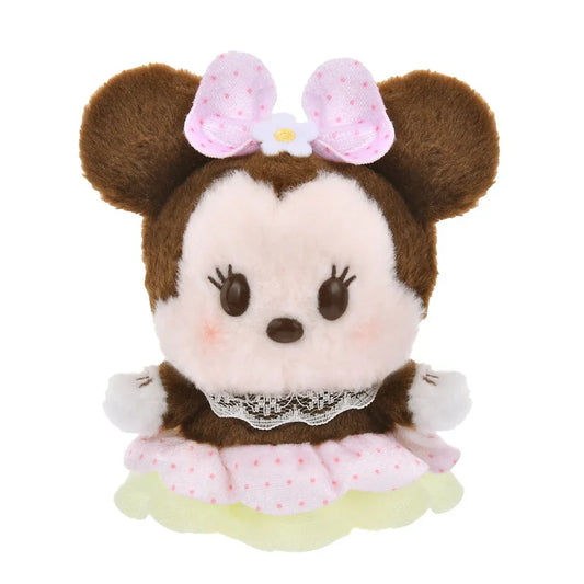 DISNEY | Minnie Mouse Urupocha-chan Plush Doll H12×W12.5×D8cm (STRAWBERRY COLLECTION)