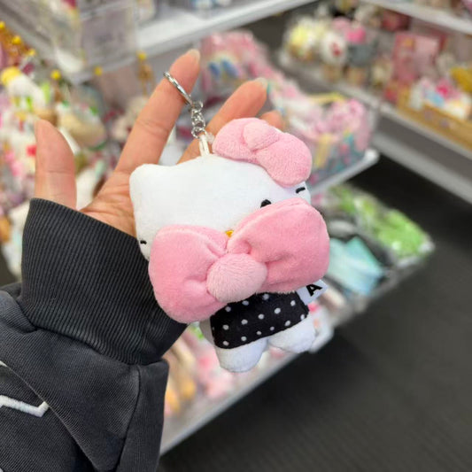 ALAND x HELLO KITTY | Mascot Holder Bag Charm Keychain 150mm Approx. (Dots)
