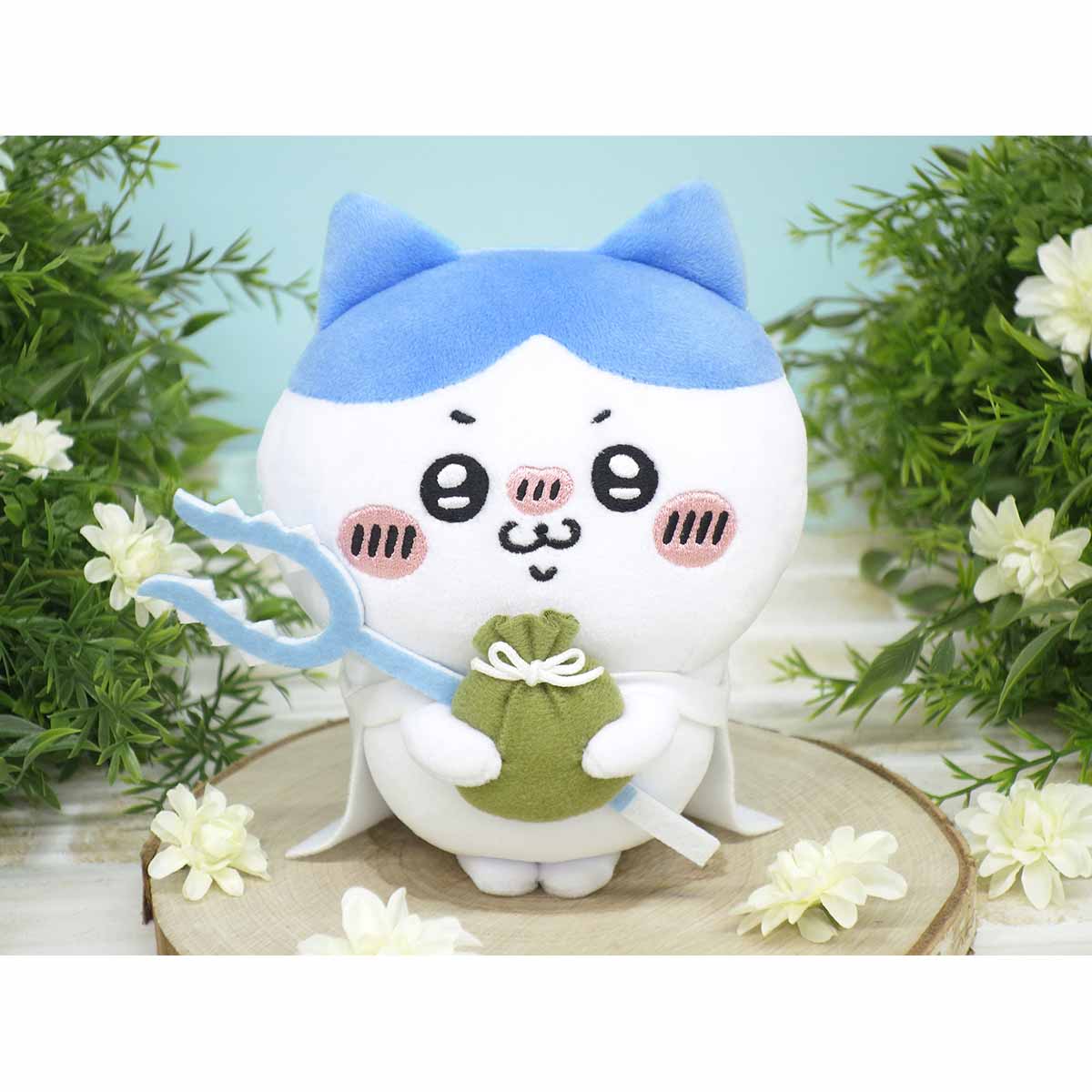 Chiikawa | Petumai Plush Doll H170×W145×D105Mm (Hachiware Reward) 吉伊卡哇 小八公仔/小玩偶（报酬袋）