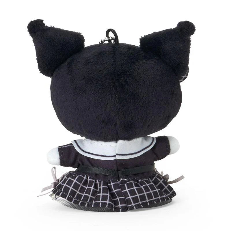 SANRIO | Kuromi Mascot Holder Plush Keychain 5.0 x 7.9 x 13.5cm (Monotone)