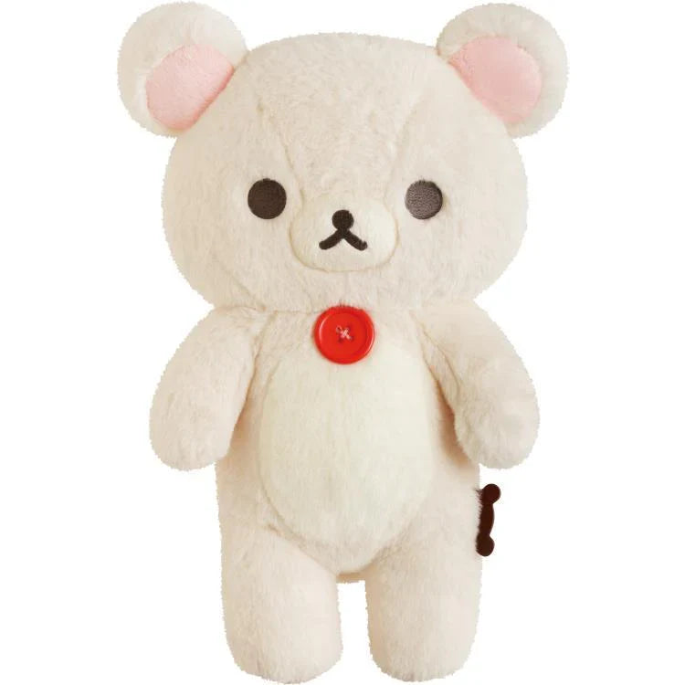 San-X | Rilakkuma Korilakkuma Fluffy Plush Doll M 345×230×125Mm (Lovely House)