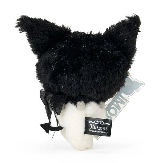 SANRIO | Kuromi Mascot Holder Bag Charm Plush Keychain 140×70×160mm (Kuromi’s Special Key 20th Anniversary Dress)