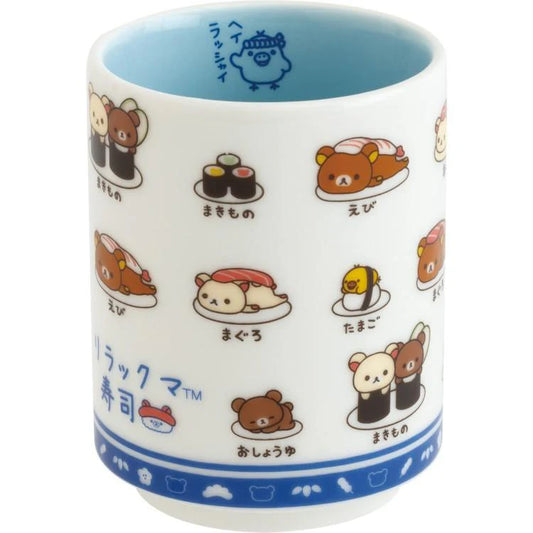SAN-X | Rilakkuma Ceramic Teacup Blue φ70mm