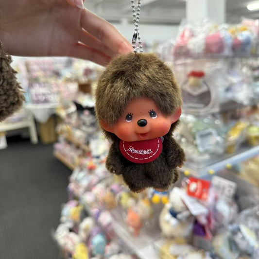 Monchhichi | Mascot Holder Plush Keychain Bag Charm SS H11×W8×D6cm (Boy)
