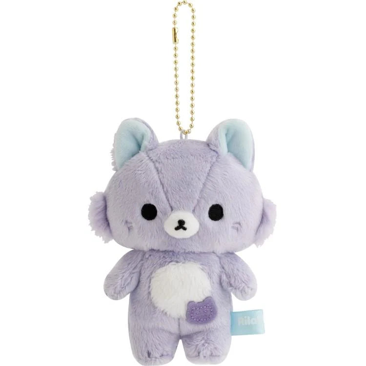 San-X | Rilakkuma Awawaneko Keychain Bag Charm 130×80×60mm