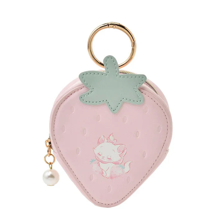 DISNEY | The Aristocats Marie Cat Pouch Karabiner H12×W10×D4cm (STRAWBERRY COLLECTION)
