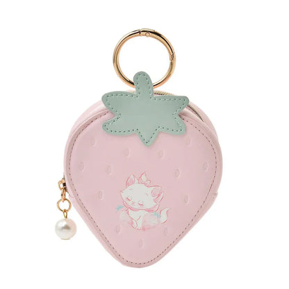 DISNEY | The Aristocats Marie Cat Pouch Karabiner H12×W10×D4cm (STRAWBERRY COLLECTION)