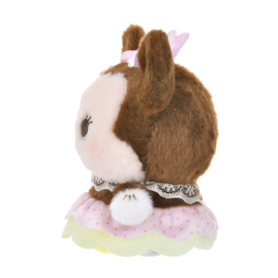 DISNEY | Minnie Mouse Urupocha-chan Plush Doll H12×W12.5×D8cm (STRAWBERRY COLLECTION)