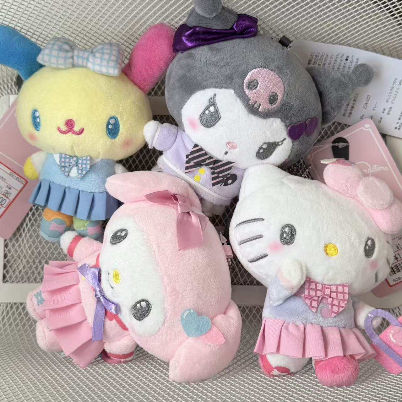SANRIO x Avail | My Melody Mascot Holder Plush Keychain Bag Charm 50×75×138mm (High School Series Heisei)