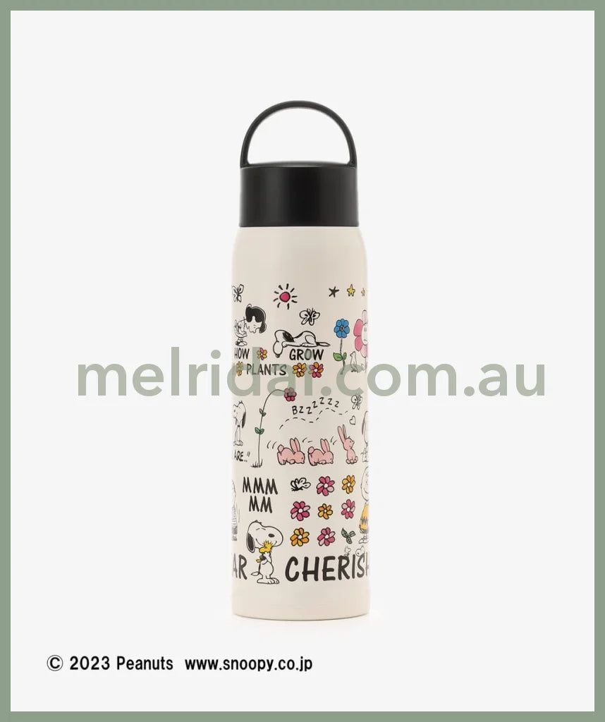 Afternoon Tea X Peanuts | Carry Bottle 480Ml White