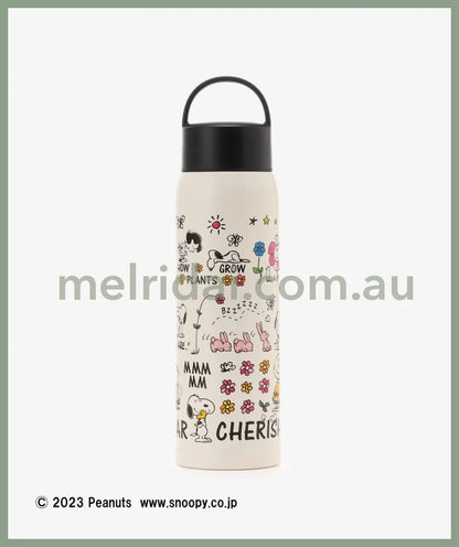 Afternoon Tea X Peanuts | Carry Bottle 480Ml White