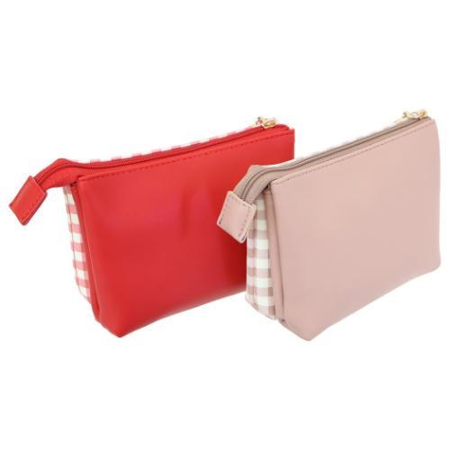 Monchhichi | Cosmetic Pouch Double Pouch Makeup Pouch 148x100x59mm