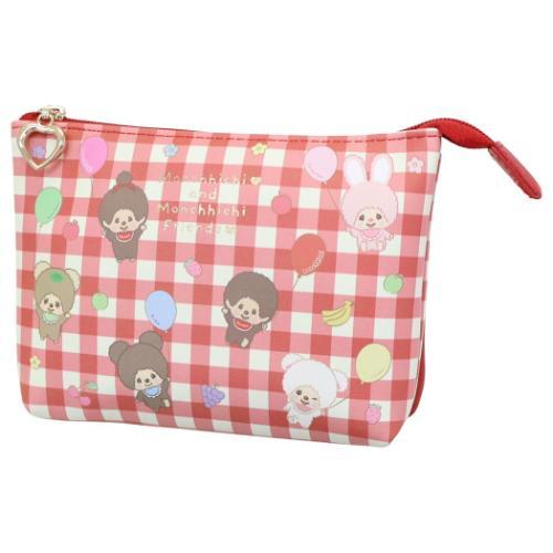 Monchhichi | Cosmetic Pouch Double Pouch Makeup Pouch 148x100x59mm