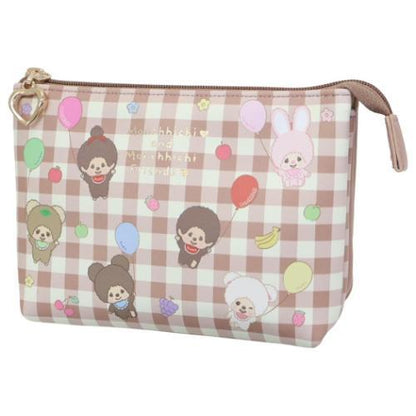 Monchhichi | Cosmetic Pouch Double Pouch Makeup Pouch 148x100x59mm