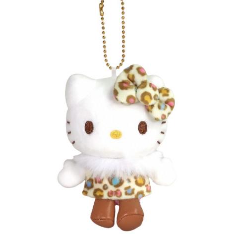 SANRIO | Hello Kitty Animal WH Mascot Holder Plush Keychain 10cm Approx. (50th Anniversary)